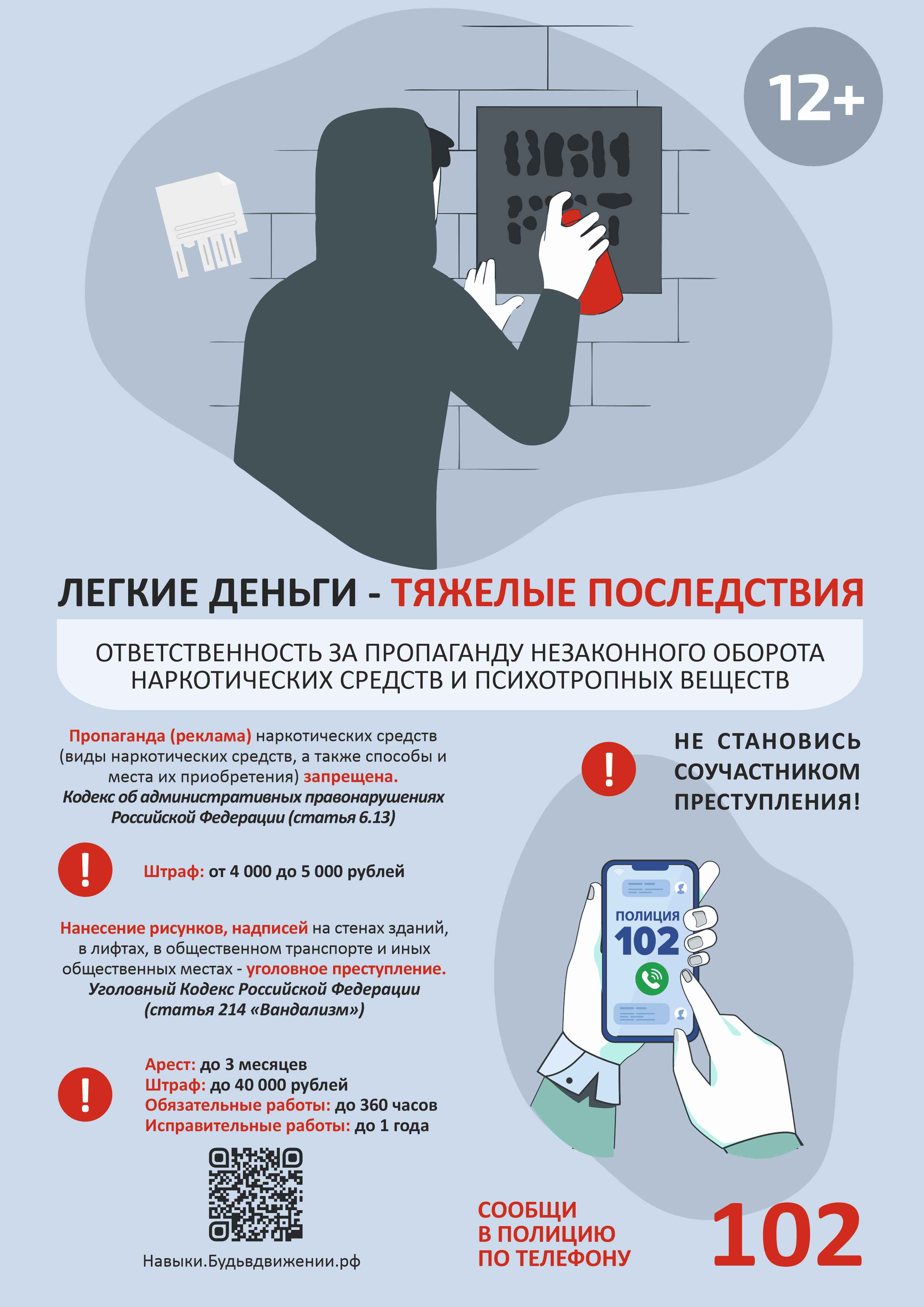 Листовка Легкие деньги тяжелые последствия расш. формат 1